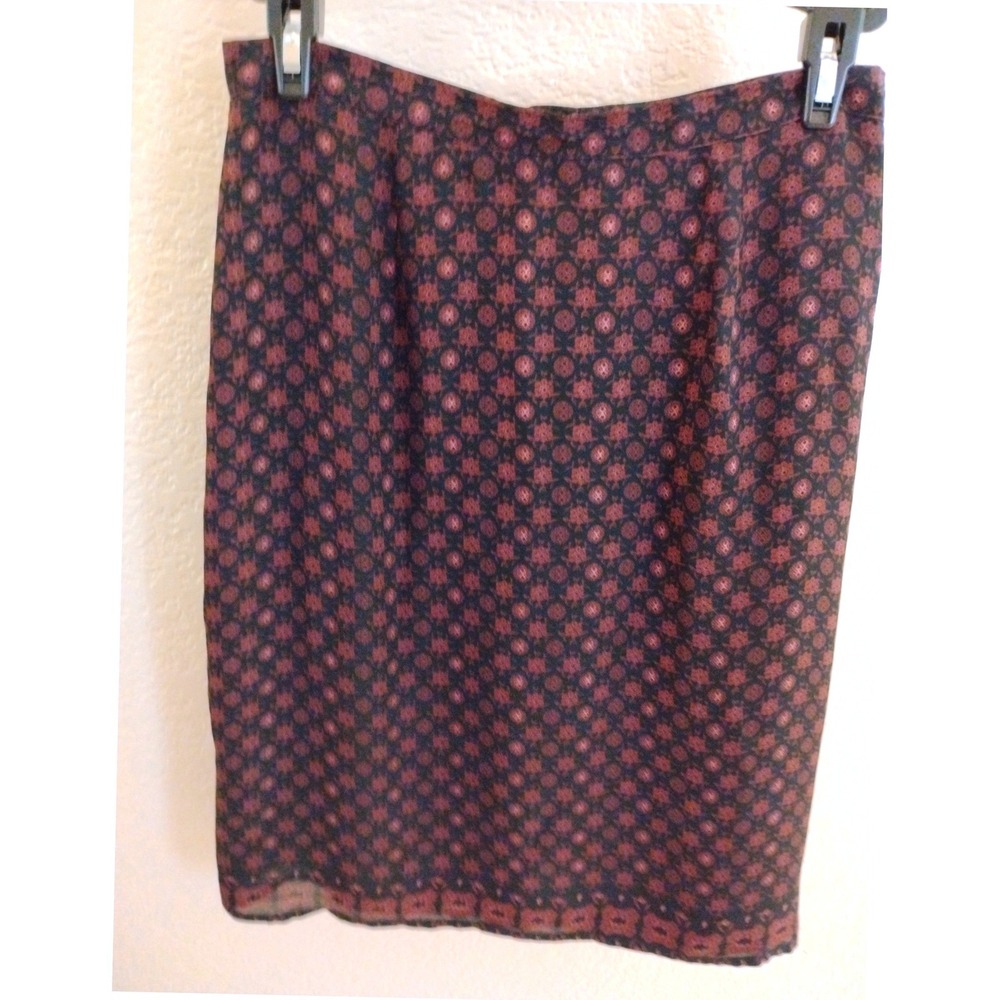 🖤Casual Corner Vintage Red Black Silk office siren‎ dark academia preppy 90s